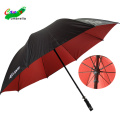 double layer grip handle golf windproof umbrella